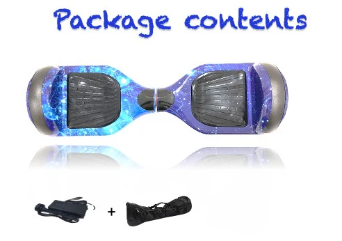 6.5 HoveroorX Australia Off Road Hoverboard – Electric Galaxy Blue