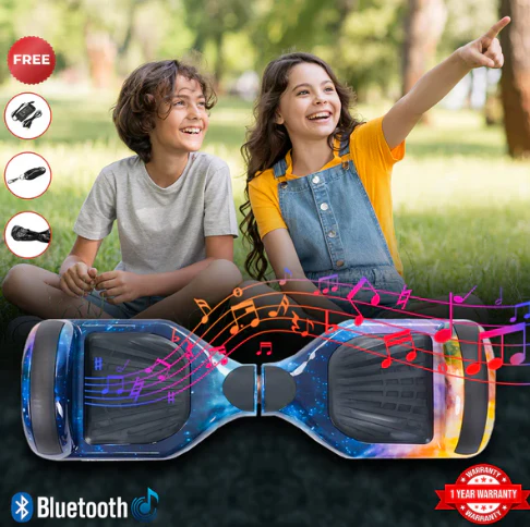 6.5 HoveroorX Australia Off Road Hoverboard – Electric Galaxy Blue