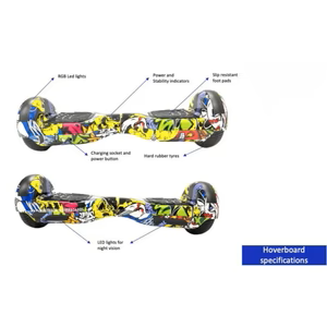 6.5 HoveroorX Australia Off Road Hoverboard – Electric HipHop Edition