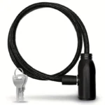Heavy-Duty E-Scooter Lock with Keys – Anti-Theft Steel Cable