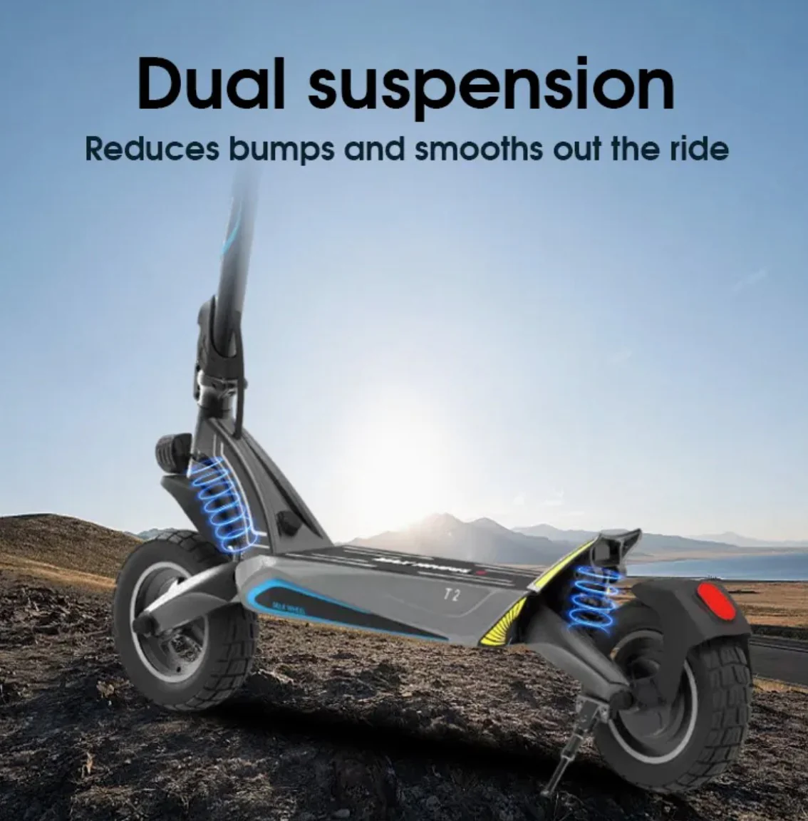 ESA GTR Electric Scooter –  1000 W Peak Power , Off-Road BEAST; Urban Ready.